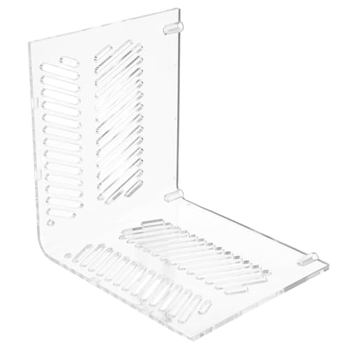 Fish Tank Partition Grid Board Acrylic Aquarium Isolation Pump Guards Single Layer Divider for Home Aquarium Filtration and Gravel Separation