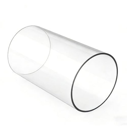 FixtureDisplays® Clear Acrylic Tube 4" (Nominal) Diameter (3.937" Exact Outside dim) x 6" Long, 5/64" (2mm) Wall Open Ended 15139-6"-1PK-NPF - size: 4" Dia X 6" 1PK