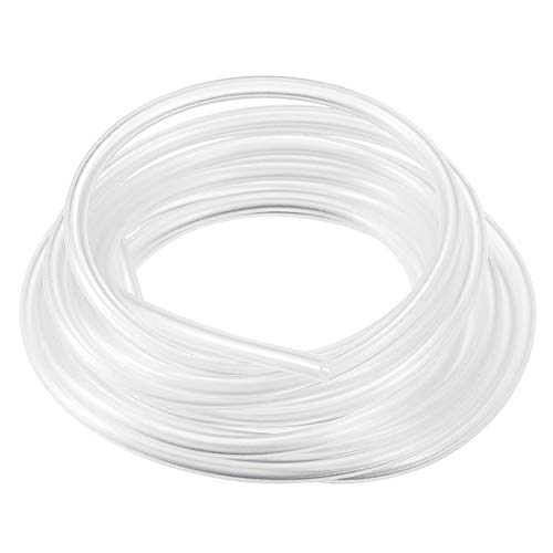 uxcell PVC Hose Tube, 2mm(0.07") ID x 4mm(0.15") OD 3 Meter 9.8ft Clear Vinyl Tubing, Plastic Flexible Water Pipe - size: 2x4mm