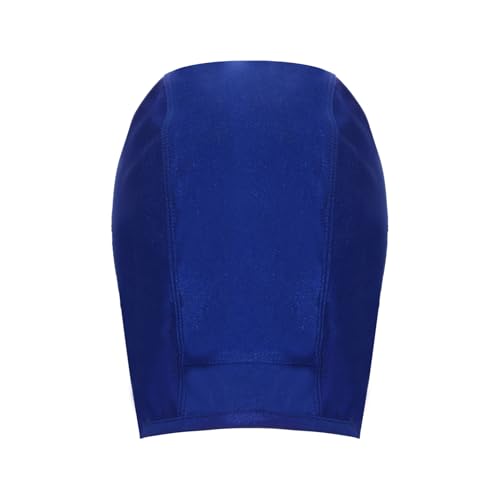 iiniim Wrestling Hair Cover Cap Grappling Hair Cap Black Full Cover Wrestling Headgear with Chin and Open Ears for Judo - color: Royal Blue