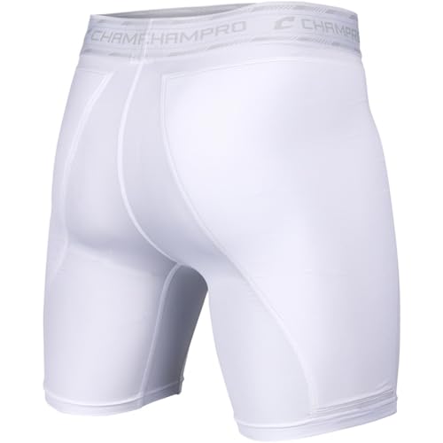 Champro Men's Take-Out Sliding Short - color: Black, size: Small