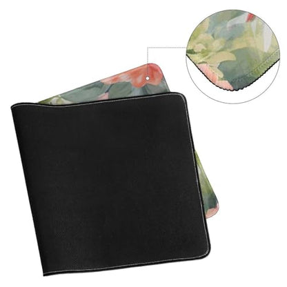 Large Size Gaming Mouse Pad Flamingos and Flowers Desk Mat Non-Slip Base Waterproof Desktop Writing Pad for Office Home - color: Flamingos and Flowers, size: 40X75cm