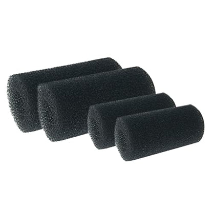 Veemoon 4pcs Aquarium Filter Water Inlet Protection Covers Pre-Filter Sponge Sleeves for Fish Tanks Compatible Fish Tank Filters and Tubes