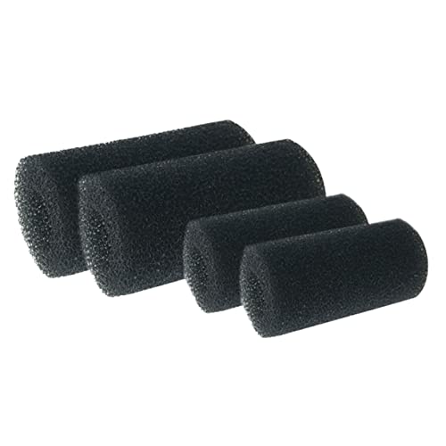 Veemoon 4pcs Aquarium Filter Water Inlet Protection Covers Pre-Filter Sponge Sleeves for Fish Tanks Compatible Fish Tank Filters and Tubes