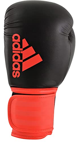 Adidas Hybrid 100 Boxing Gloves – Adult Boxing Gloves for Sparring, Training & Heavy Bag – Kickboxing Gloves for Women & Men - size: 12 oz