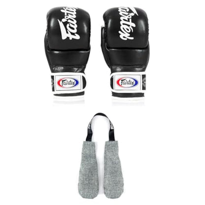 Fairtex FGV18 Boxing Gloves with Deodorizer Inserts | Lightweight, Shock Absorbent Gloves for Muay Thai, MMA | Moisture & Odor Control for Fresh, Long-Lasting Gear