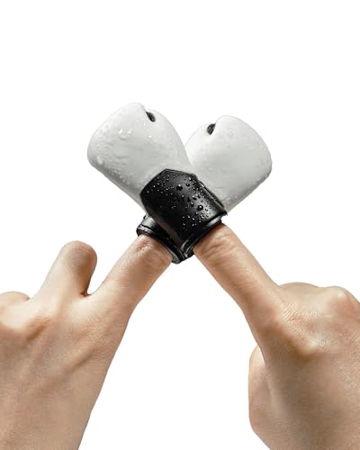 Boxing Gloves Mini Finger Puppets, 2 Pieces White Tiny Glove Toys for Party Favors and White Elephant Gifts - style: White