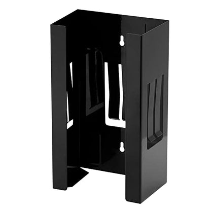 CASOMAN Magnetic Glove Dispenser - 8LBS Capacity, Wall Mount Magnet, Black Dispenser Box - color: Black