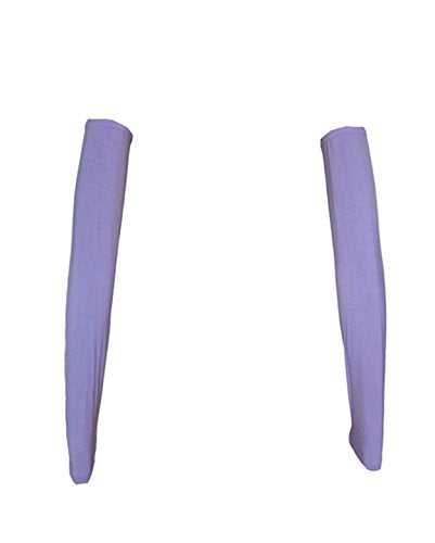 Women's Muslim Modal Arm Stretch Sleeves Cover - color: Lavender