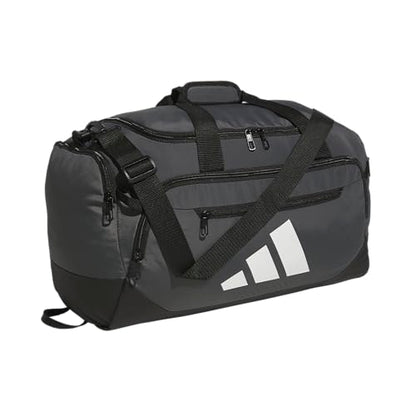 adidas Defender 5 Duffel Bag for Sports, Gym and Travel, Team Dark Grey, OSFA - color: Team Dark Grey, style: Small (42l)
