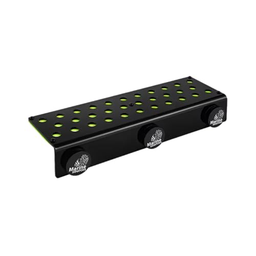Marine Sources Aquarium Clear Acrylic Coral Frag Plugs Rack Holder SPS Coral Support Seawater Fish Tank Accessories Magnetic (CRB-M-R23) - size: CRB-M-R23