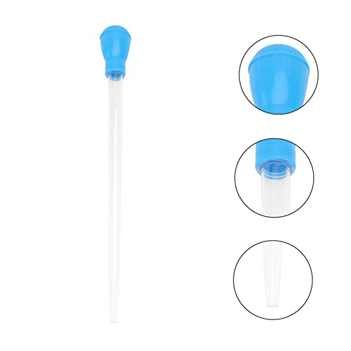 Amosfun Aquarium Cleaning Kit 50ml Fish Tank Waste Extractor Manual Pipette Dropper Coral Feeder Fish Tank Waste
