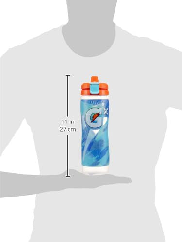 Gx Exclusive Water Bottle Bundle - color: Glitch Frost, size: 30 Ounces