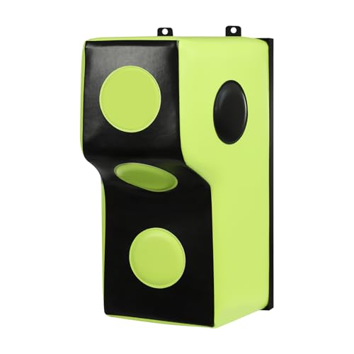 Wall Mount Boxing Training Bag - Uppercut Boxing Training Punching Target - Heavy Punching Bag for Adults for Bedroom/Living Room/Gym - color: Green (15.7*11.8*27.5 Inch)