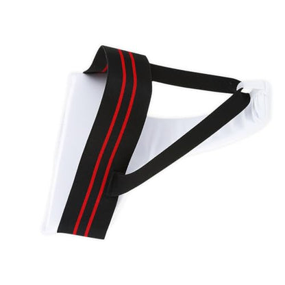 Dioche Boxing GroWomens Taekwondo Groin Guard - Ergonomic Design Boxing Karate Protector for Optimal Coverage - Durable PU Leather - Size L - size: Medium