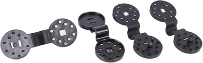25 Pcs Black Shade Cloth Heavy Duty Lock Grip, Removable and Reusable Shade Cloth Clips for Sun Shade Net Fastening Clip, Plastic Clips for Anti Bird Netting Garden Netting Plant Support Structures