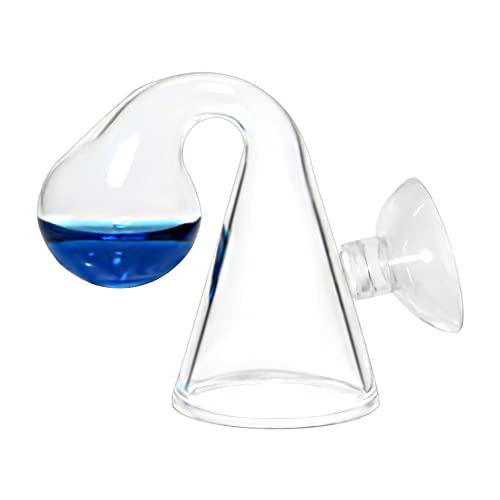 Co2 Drop Checker, Quickest Most Accurate Easiest to Use Glass Co2 Drop Checker for Aquarium Fish Tank with Solution (CO2 Checker with Solution) - color: CO2 Checker with Solution