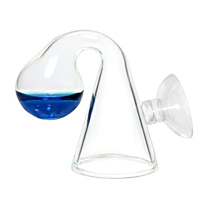 Co2 Drop Checker, Quickest Most Accurate Easiest to Use Glass Co2 Drop Checker for Aquarium Fish Tank with Solution (CO2 Checker with Solution) - color: CO2 Checker with Solution
