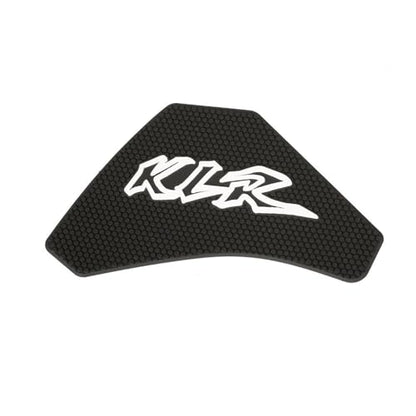 KLR650 Tank PAD Front Side Tank Pad Fuel Stickers Compatible with Klr650 2022-2025 3D Gel Tank Fuel Gip Decal KLR650 Sticker Pad (Black) - color: 144 Black