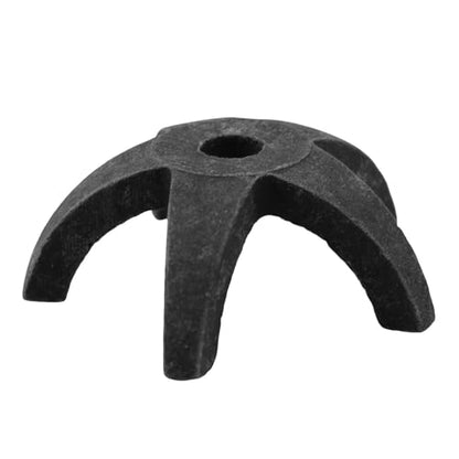 5PCS Mini Starfish Shaped Fish and Shrimp Hideaway House Aquarium Mini Shelter Breeding Cave Fish Tank Decorative Ornament 1.57x1.57x0.39 inches Brown