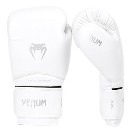 Venum Contender Boxing Gloves - color: White/Silver, size: 12-Ounce, style: Contender 1.5