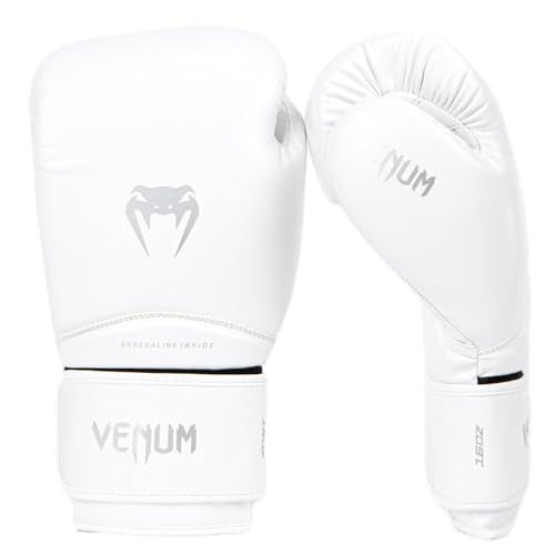 Venum Contender Boxing Gloves - color: White/Silver, size: 16-Ounce, style: Contender 1.5