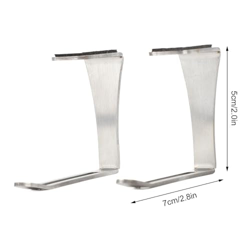 2pcs Cup Lid Organizer Kitchen Storage Hooks Multifunctional Storage for Kitchen, Cabinet, Bathroom