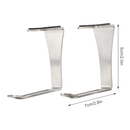 2pcs Cup Lid Organizer Kitchen Storage Hooks Multifunctional Storage for Kitchen, Cabinet, Bathroom