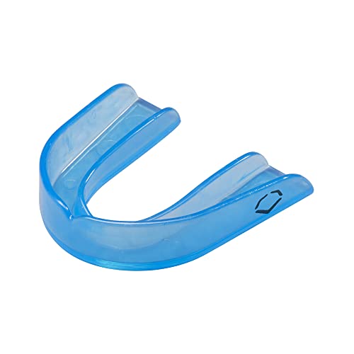 EvoShield Mouthguards - Strapless and with Strap - color: Blue, size: Adult, style: Strapless