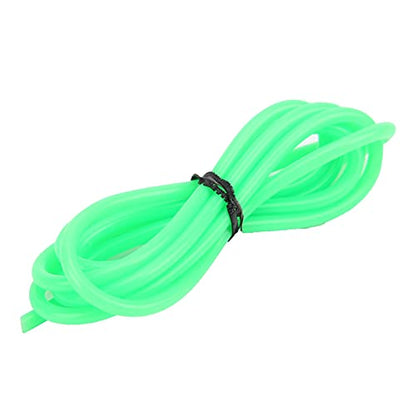 Aquarium Tubing, Silicone Pipes Peristaltic Pump Tube External Silicone Extension Hose Pipe Hydraulic Equipment Green (1mm*3mm) - size: 1mm*3mm