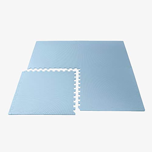 We Sell Mats 1/2-inch Multi-Purpose, Sky Blue, 48 Sq Ft (12 Tiles) - color: Sky Blue, style: 48 Square Feet (12 Tiles)