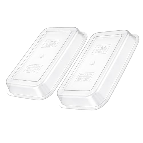 Acrylic Lids for Microgreens Growing Trays 2-Tier 10.4 Inch | Clear Replacement Covers for Seed Germination and Sprout Growing, Helps Retain Humidity; Trays Not Included - size: 10.7"L × 7.87"W × 2.17"H Lid