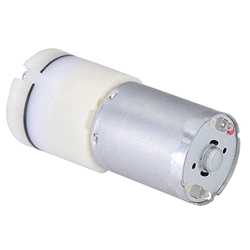 DC6V Aquarium Aeration Pump 400mmHg Pressure 60dB Noise for Power Failure Backup Fishing Spare Pump, Compact Motor 57mm for Live Bait Fish Tank