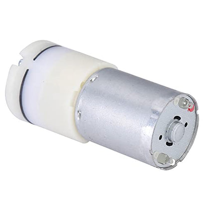 DC6V Aquarium Aeration Pump 400mmHg Pressure 60dB Noise for Power Failure Backup Fishing Spare Pump, Compact Motor 57mm for Live Bait Fish Tank