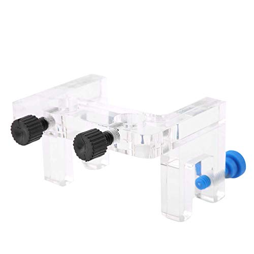 Aquarium Water Pipe Holder, Acrylic Fish Jar Aquarium Probe Hose Holder, Transparent Acrylic Water Tube Soft Pipe Fixture for Aquatic System Setup and Management