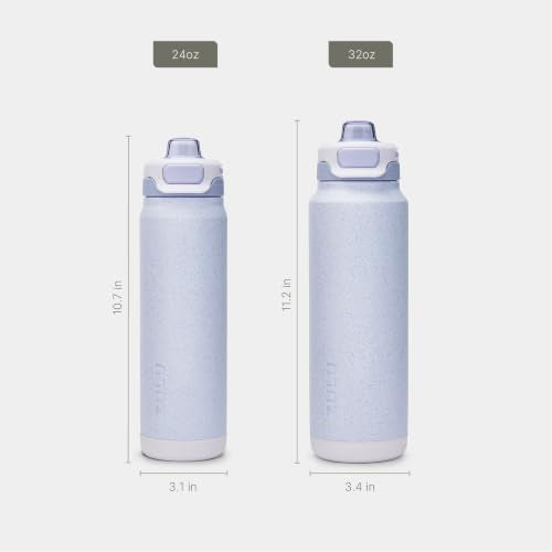 ZULU Powerfill Pro 24oz Stainless Steel Water Bottle - Glacier Drift - color: Glacier Drift, style: 24oz