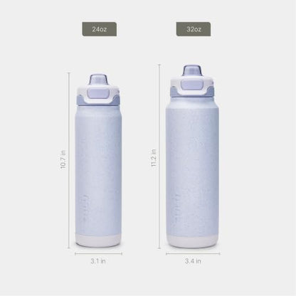 ZULU Powerfill Pro 24oz Stainless Steel Water Bottle - Glacier Drift - color: Glacier Drift, style: 24oz