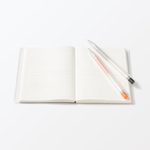 MUJI 84925337 Undated Schedule Notebook, Monthly, Daily, A6, Monthly, 12 Months, 366 Days Daily - size: A6