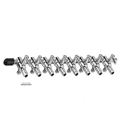 Aquarium Air Valve 8 Way Inline Manifold Air Flow Pump Tubing Splitter Lever Control Valve