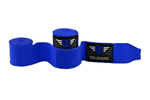 Boxing Hand Wraps 180" Wrist Bandages Fist Inner Gloves MMA,UFC, Muay Thai Pair - color: Blue, size: 2.5 Meter