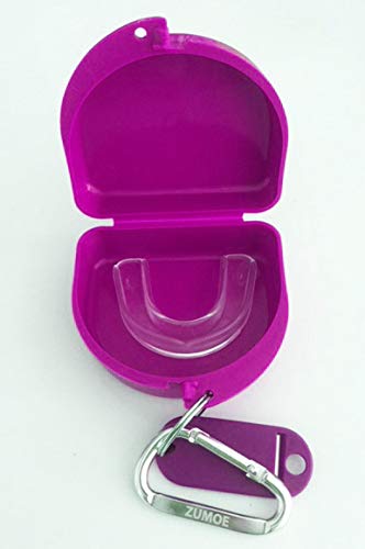 Field Hockey Case for Mouthguards, Retainers - Winning Team - Purple - color: Purple