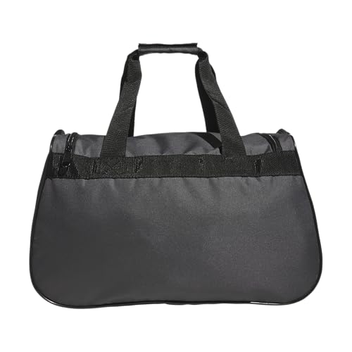 adidas Power Gym Bag – Lightweight Small Duffel, Team Dark Grey/White/Black, OSFA - color: Team Dark Grey/White/Black