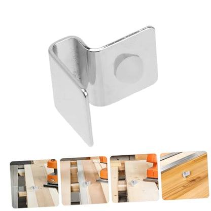 Yardwe 8pcs Stainless Steel Aquarium Cover Clips Durable Fish Tank Glass Lid Support Holder for Rimless Aquariums Enhanced Protection Wide Compatibility for Various Aquatic Setups