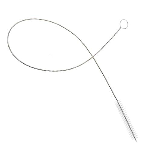 2 Pcs Cleaning Brush Bristle Tip 3/8” by 32” Inch Long - Flexible Cleaner Tool for Clean Keg, Feeding Tube, Line Tube Hose