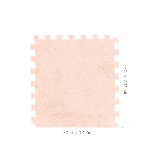 10pcs 30 cm/11.8 in Foam Puzzle Floor Play Mat,Interlocking Carpet Tiles for Home Gym and Fitness Room (#2) - color: #2