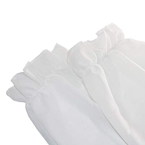 Sunscreen Long sleeves shawl UV Protection Sleeves Shawl Arm Sleeves for Women Golfing Riding Outdoor Activities - color: A-white