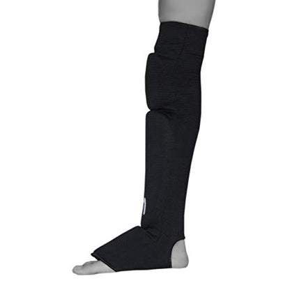 Ultimate - Cloth Shin Instep with Built-in Knee Pad - Karate MMA Boxing Muay Thai Training - size: Small-Medium