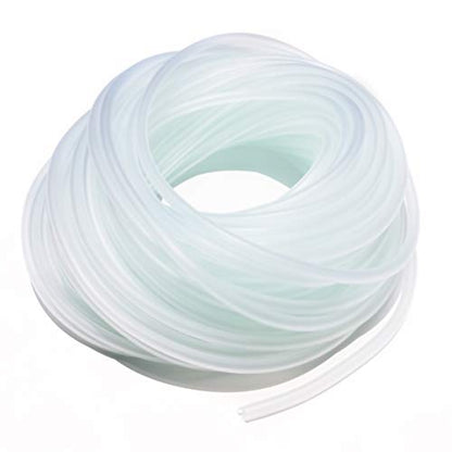 100ft Standard 3/16" Airline Tubing with Connectors for Aquariums | Flexible , Terrariums and Hydroponics - size: 100Feet