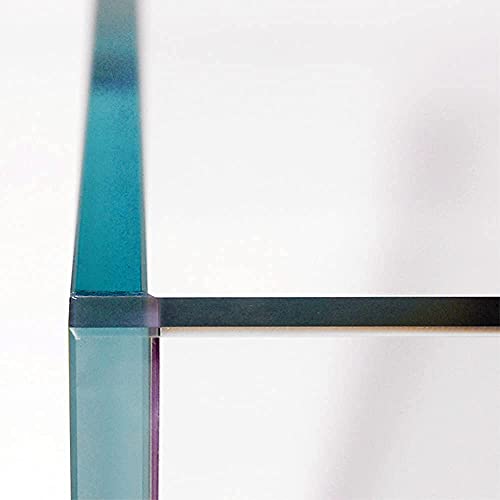 Allcolor Artisan Grade Ultra Clear Rimless Aquarium Tank (7Gal) | Low Iron Glass Fish Tank for Professional Aquascaping and Planted Layouts, 6-60 Gallons (7Gal - Top Glass Canopy) - size: 7Gal 11.8"L×11.8"W×11.8"H