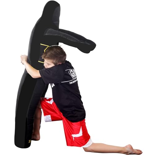Combat Sports Legged Grappling Dummy – 35 to 140 lb Nylon Training Partner for MMA, Jiu-Jitsu, Wrestling, Takedowns, Throws, Submissions & Striking - size: Original, 35 lbs
